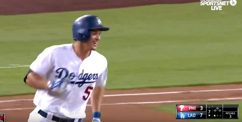 Chase Utley Had to Dye His Hair Because Corey Seager Hit Two HRs