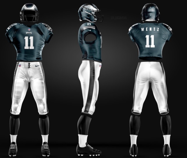 Philadelphia Eagles Concept Uniforms