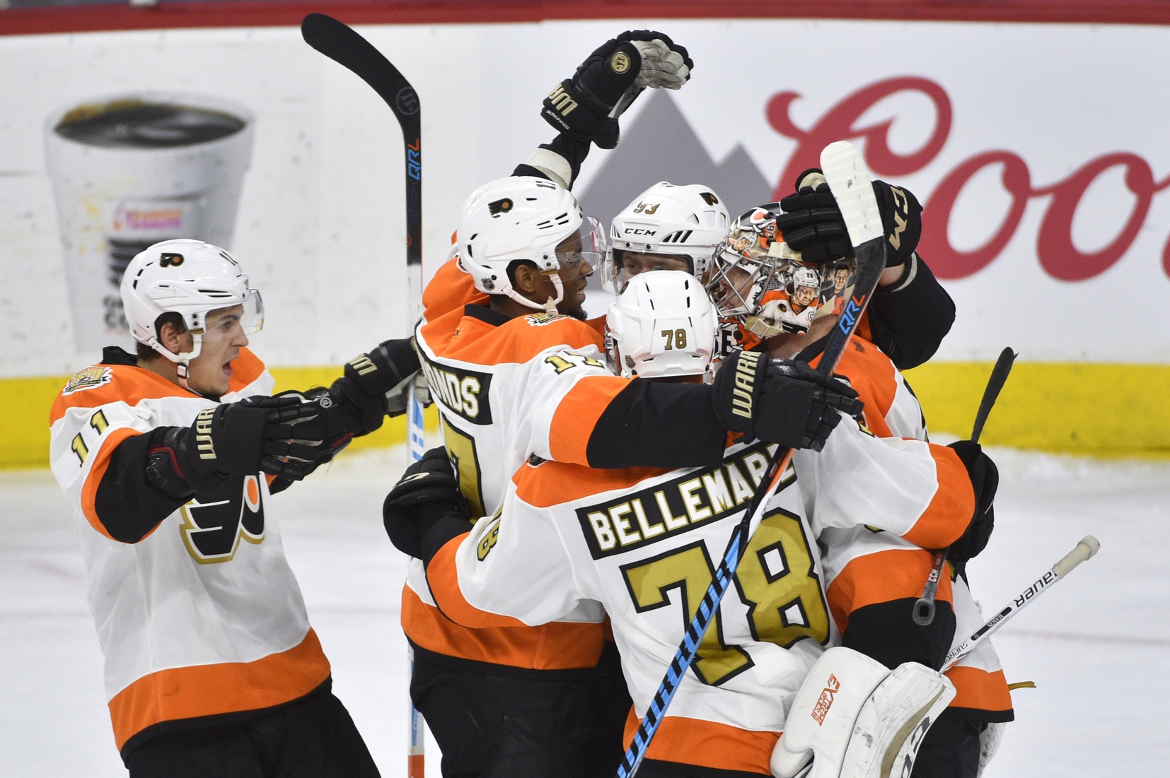 Michal neuvirth and radko gudas, flying back home to Philly