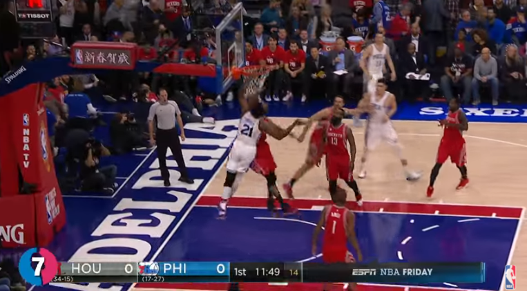 Video: The NBA Gives The Sixers Their Very Own Top 10 for January