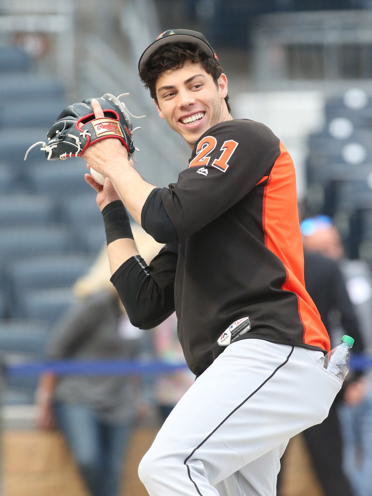 christian yelich hair