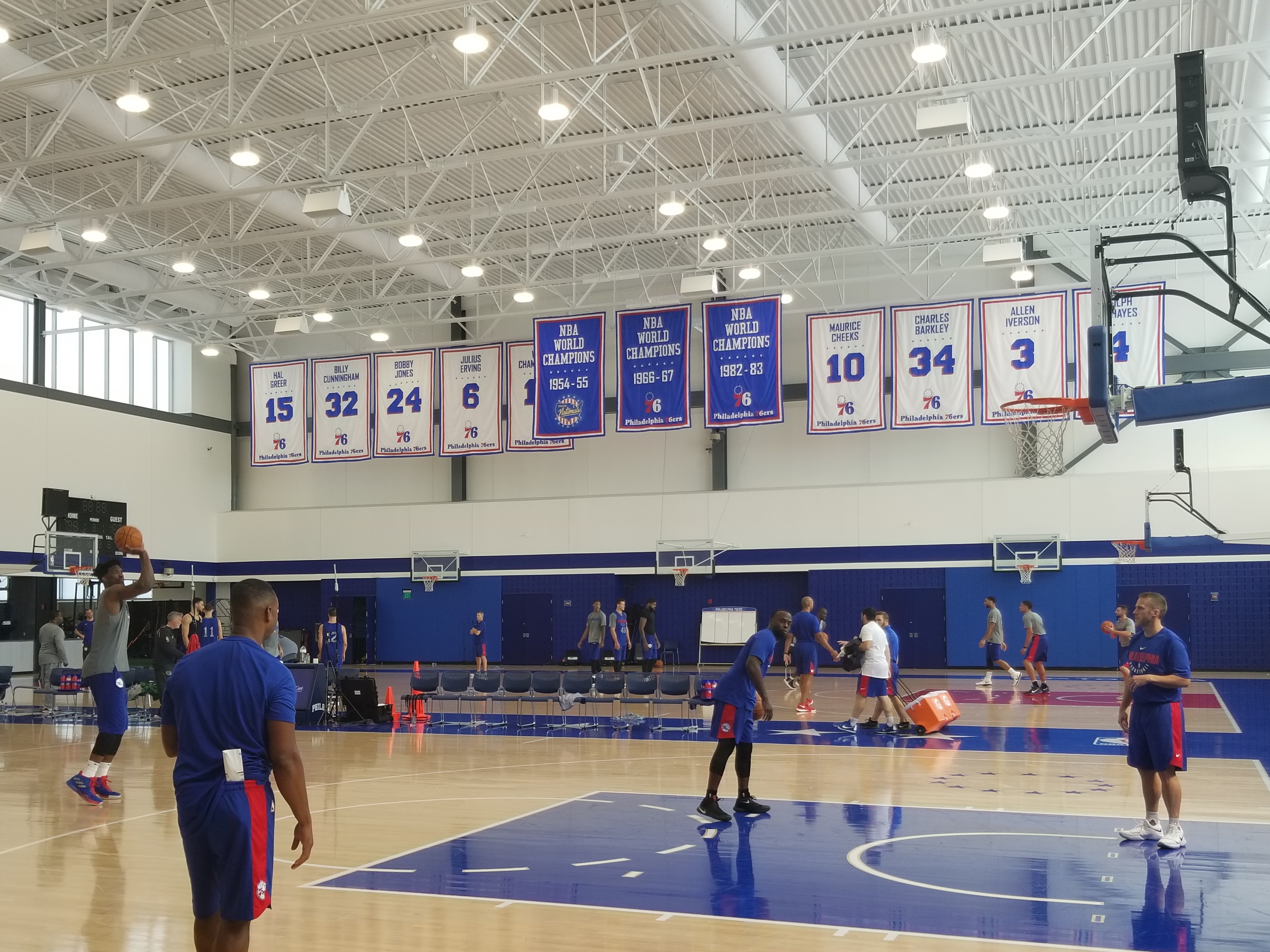 Sixers Notes: Injury Upgrades, Ping-Pong Battles, and Looking “Like a Stick”
