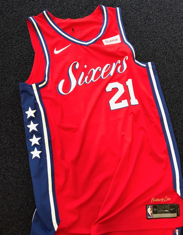 Sixers Roll Out the New City Edition Uniforms - Crossing Broad