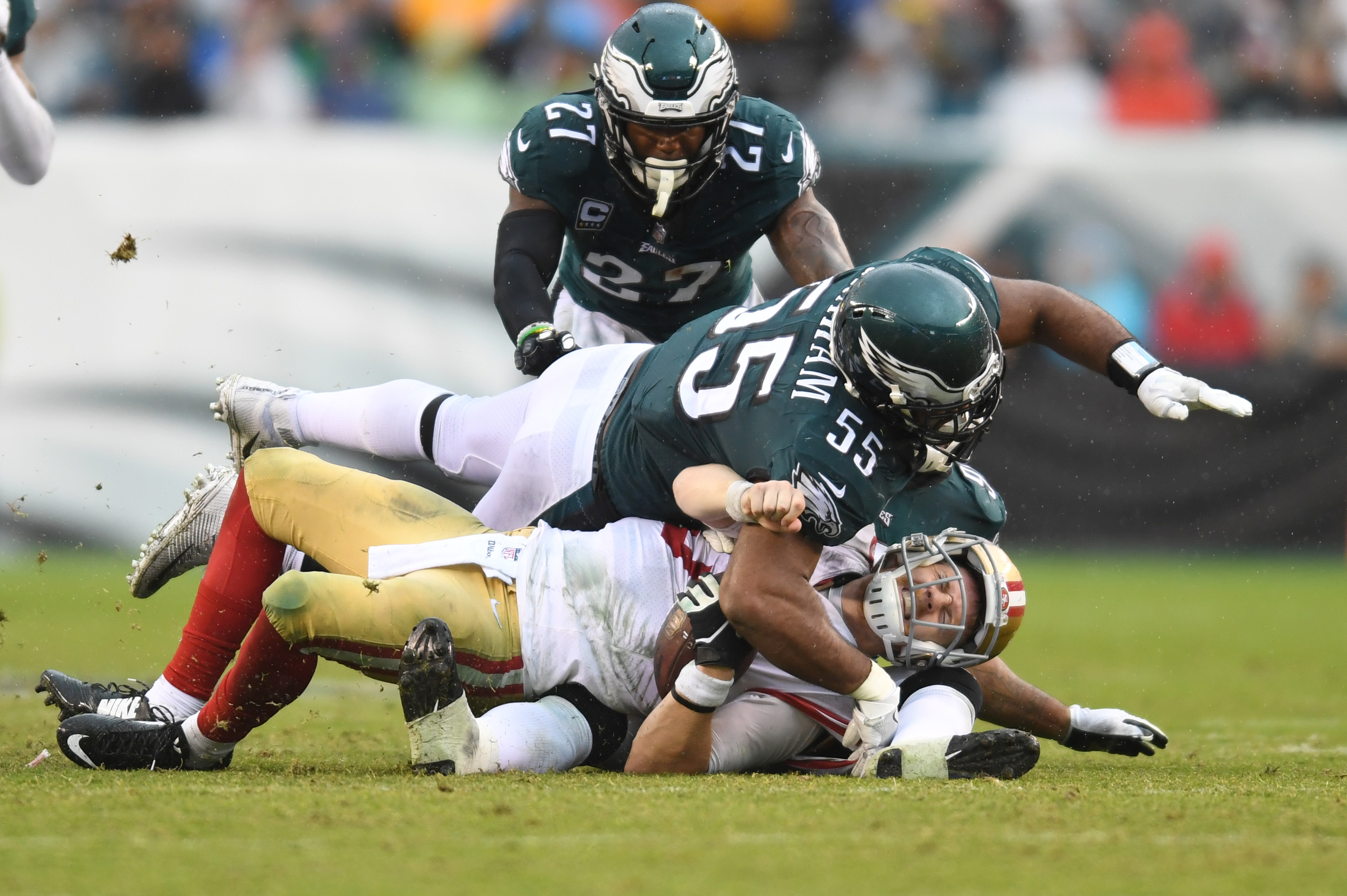 Blame It on the Rain: Ten Takeaways from Eagles 33, 49ers 10