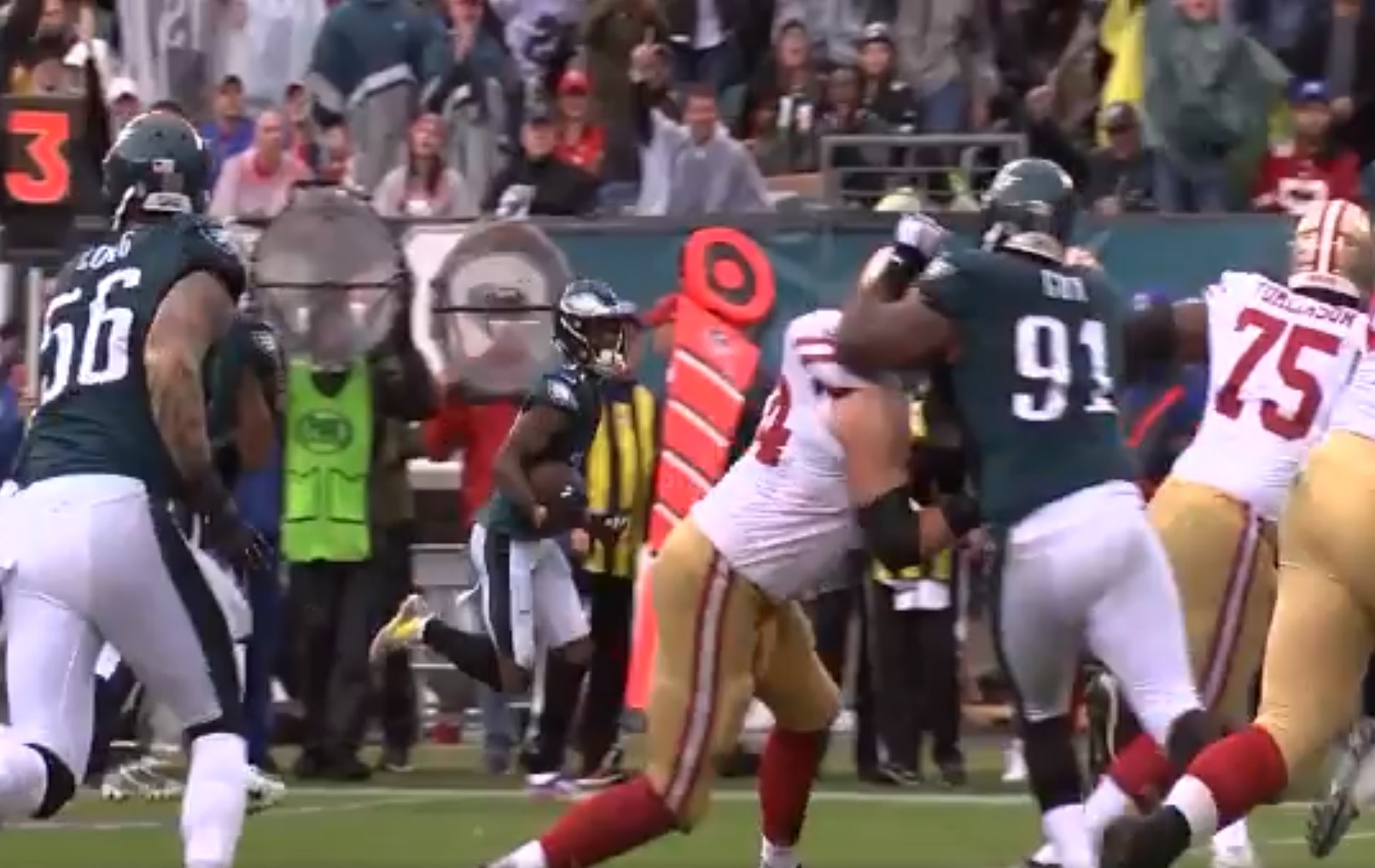 Here’s a Better Look at the Fletcher Cox Hit on Joe Staley