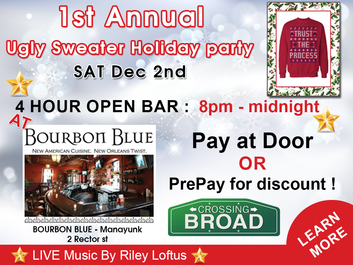 Get Tickets To Our Ugly Christmas Sweater Party