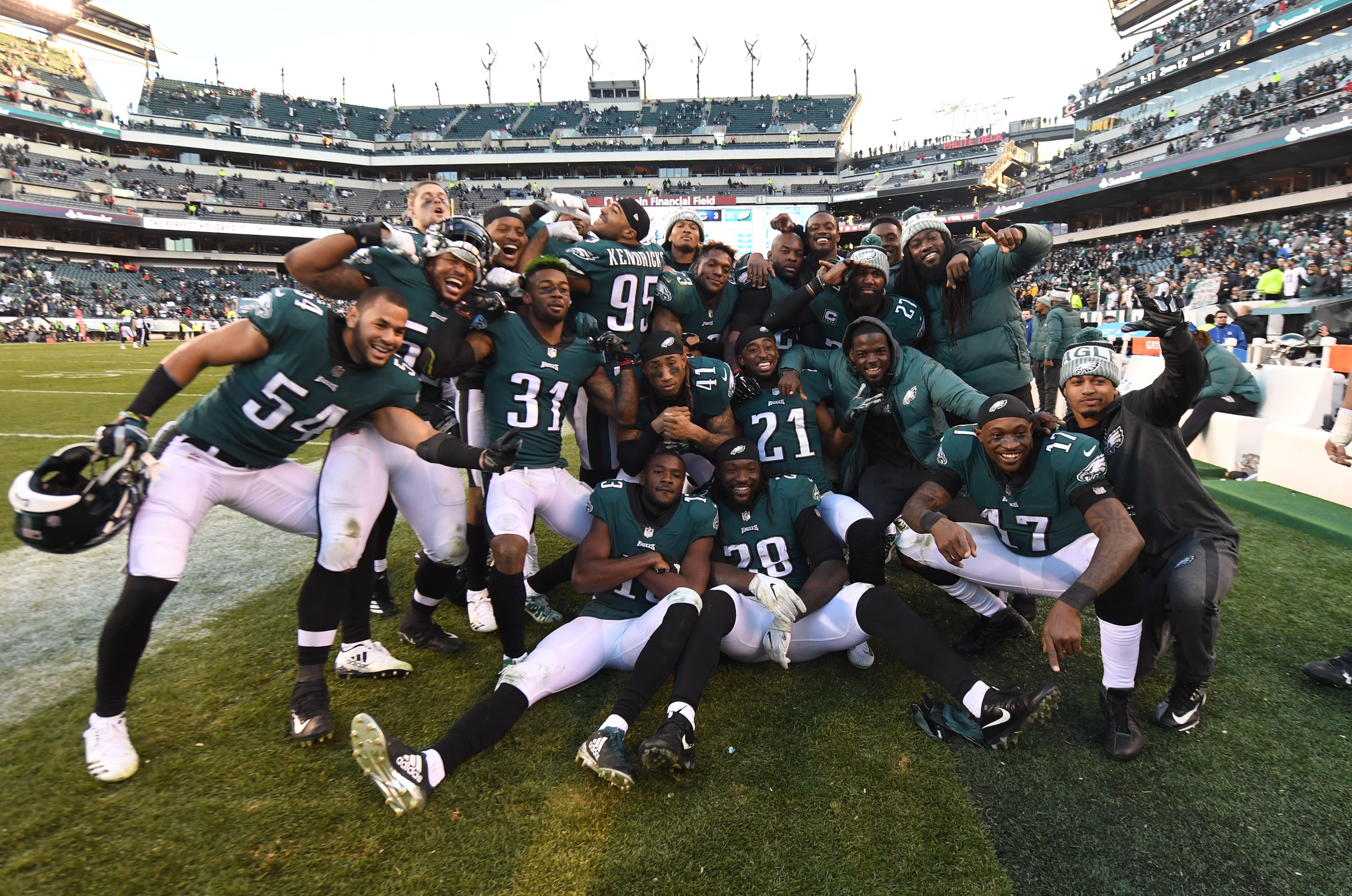 The Eagles Are on Some Next Level Swag