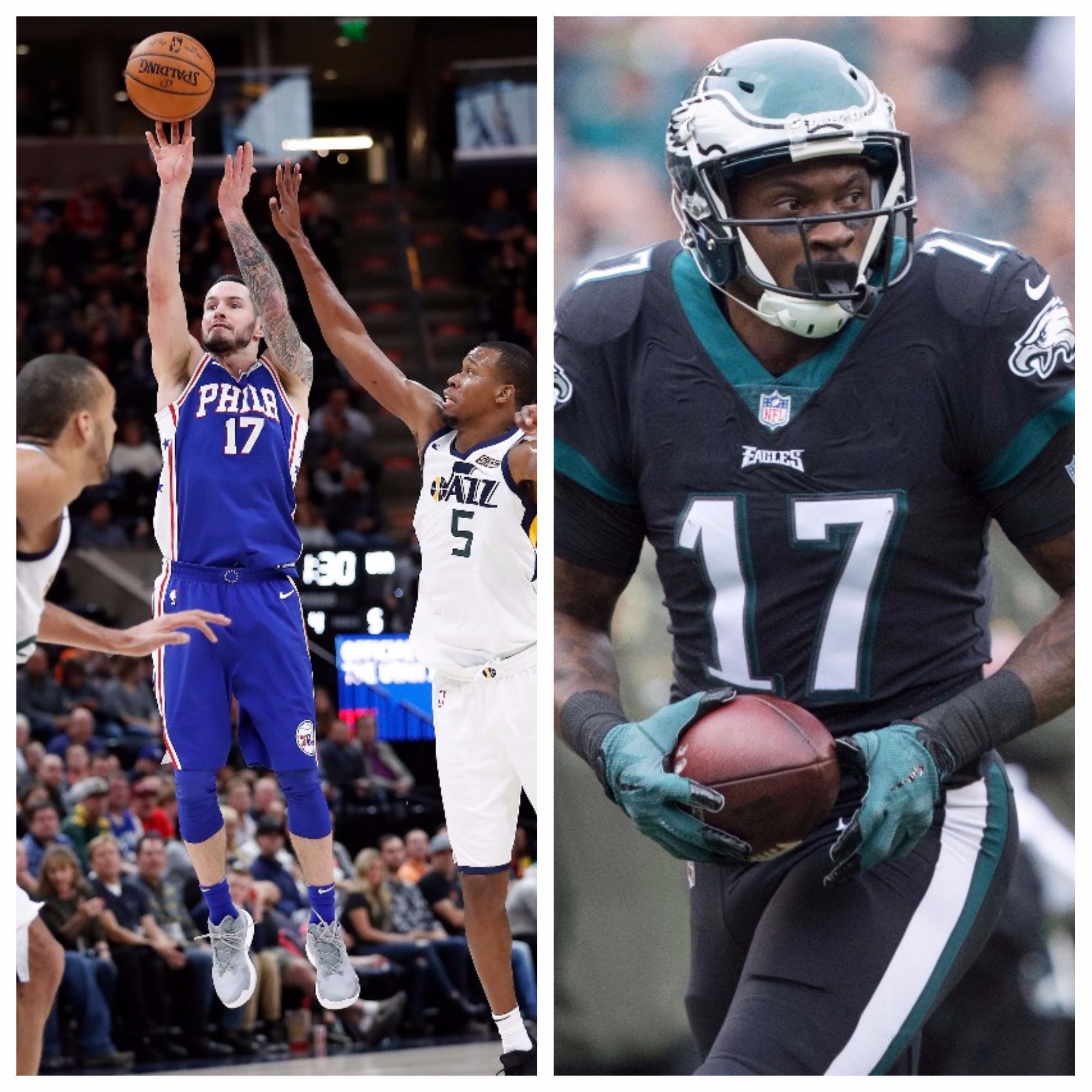 Alshon Jeffery and JJ Redick Are Pretty Much the Same Guy