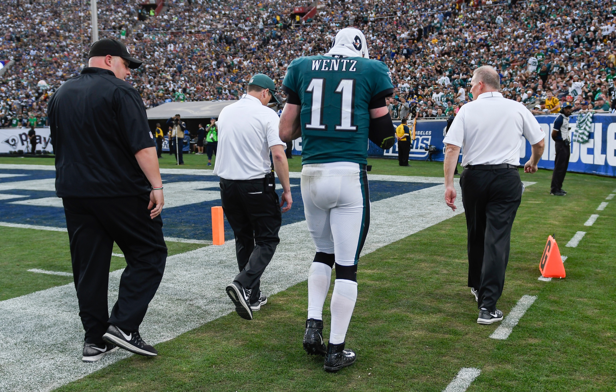 Rams Fans Chant “ACL!” at Eagles Fans