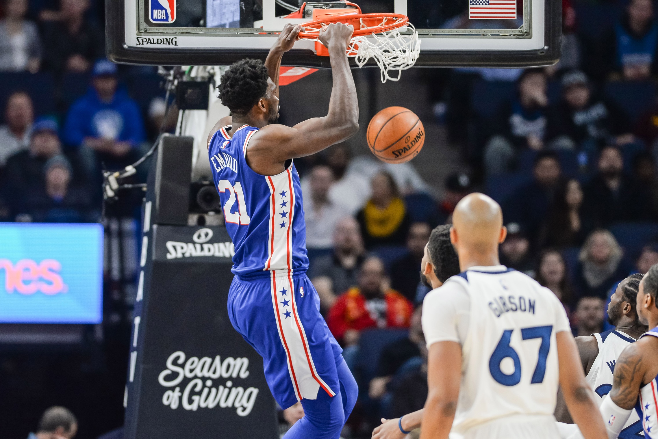 You Gotta Raise The Cat Joel Embiid Explains Karl Anthony Towns