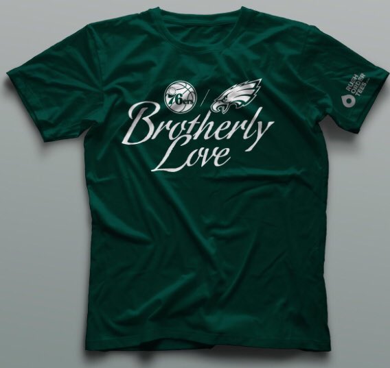 The Sixers Are Giving Out These Sweet Eagles Themed Shirts Friday Night