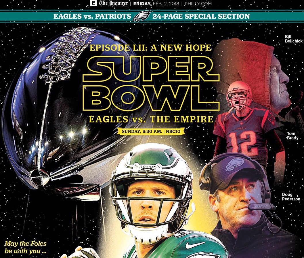 The Inquirer’s “Eagles vs. the Empire” Artwork is Superb