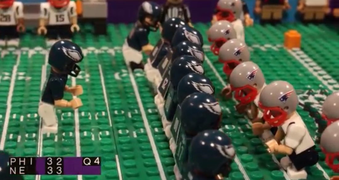 You Can Now Watch Super Bowl 52 Highlights In LEGO StopMotion