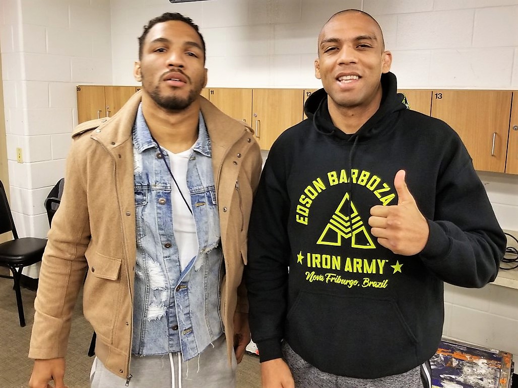 UFC Fighters Lee and Barboza Talk Atlantic City, Eddie Alvarez, and Basketball