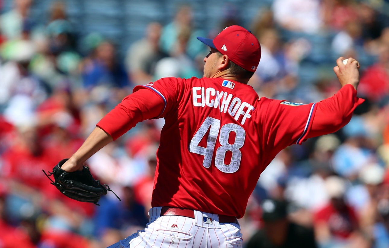 Jerad Eickhoff’s Injury Might Open the Door for Spring Standout Mark Leiter Jr.
