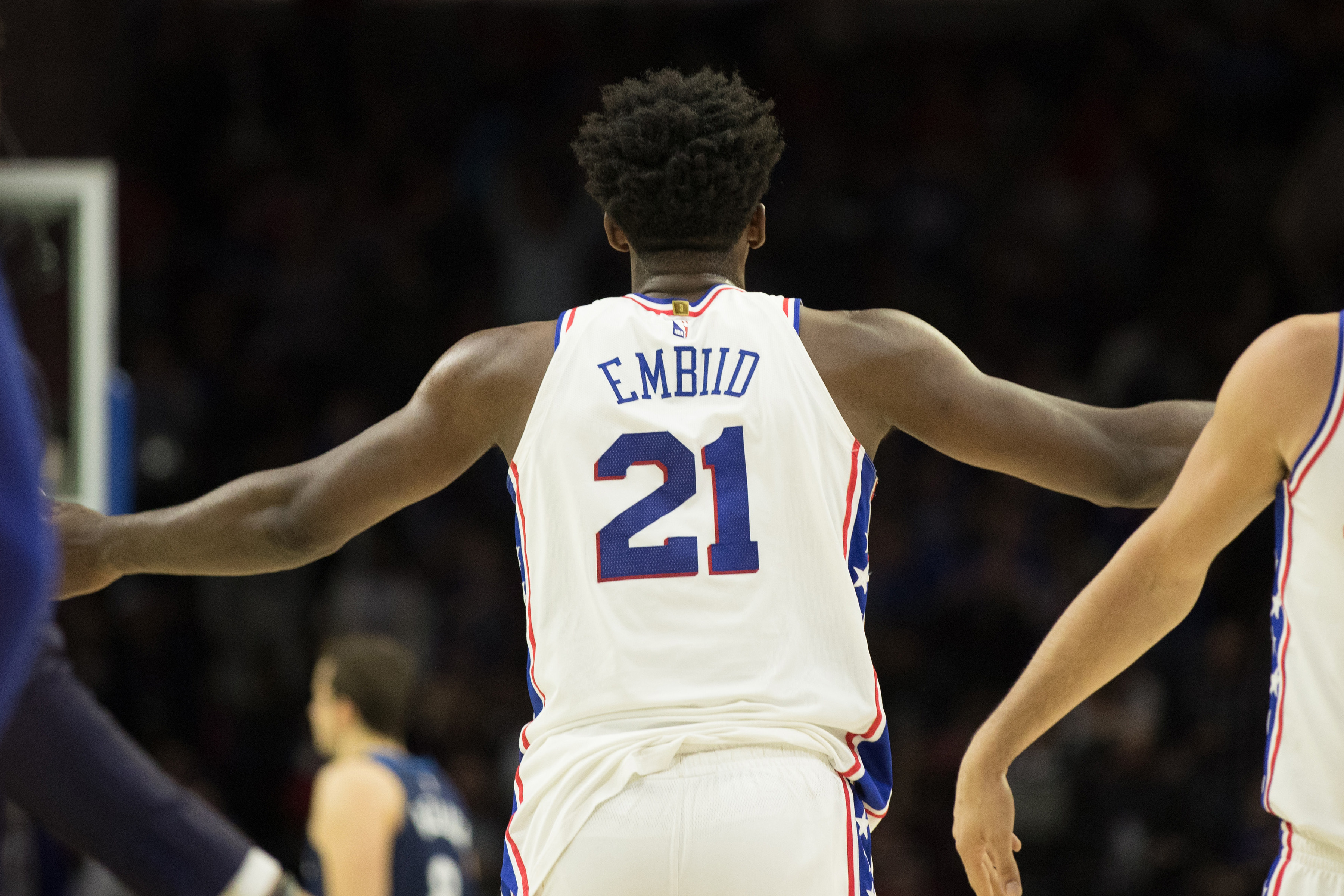 Joel Embiid has an Orbital Fracture and Concussion