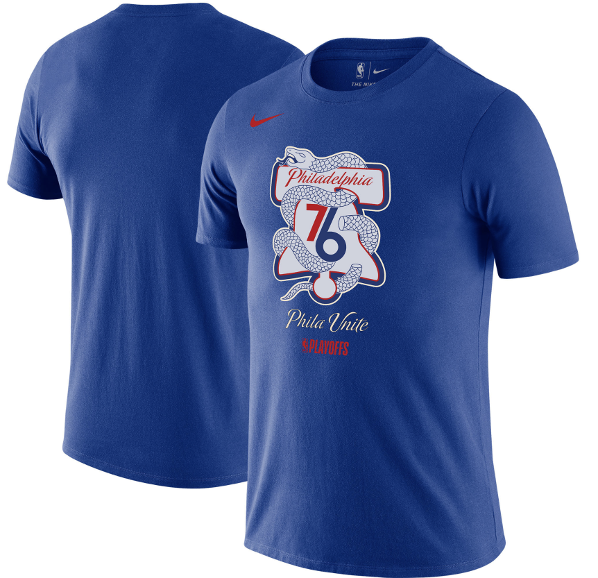 Fanatics Has Official Sixers Playoff Logo Shirts - Crossing Broad