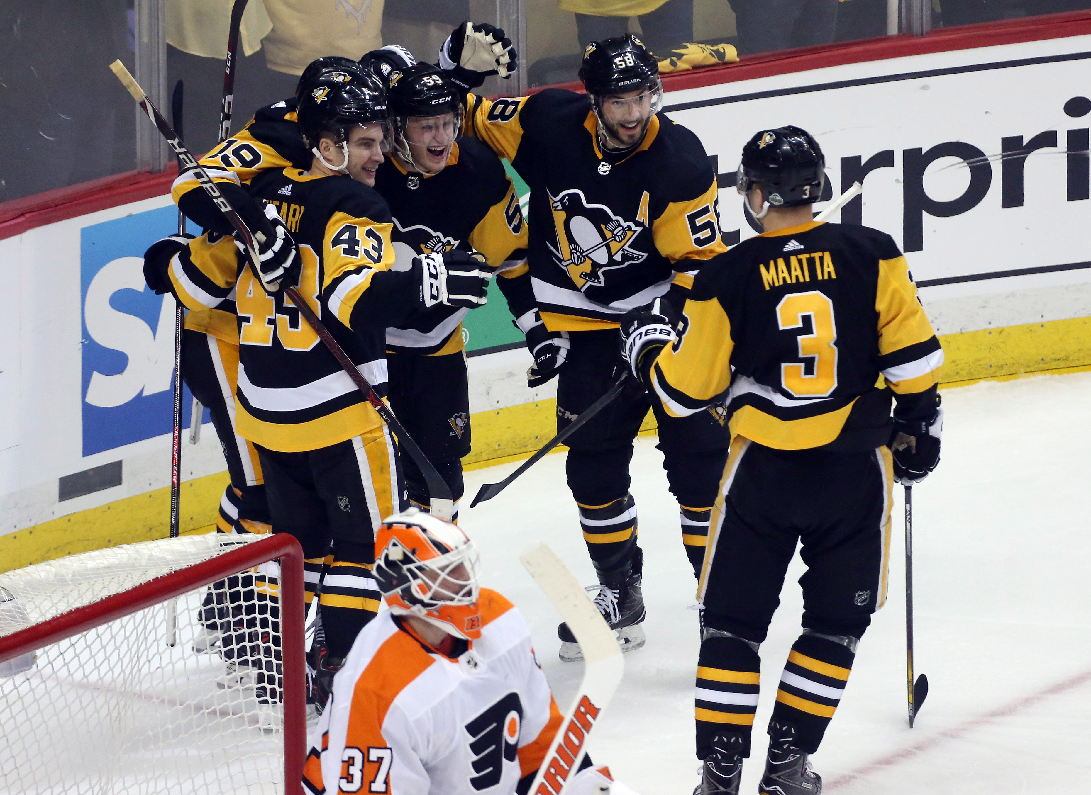 Losing by a Touchdown: Five failures of the Flyers in their 7-0 Game One Loss