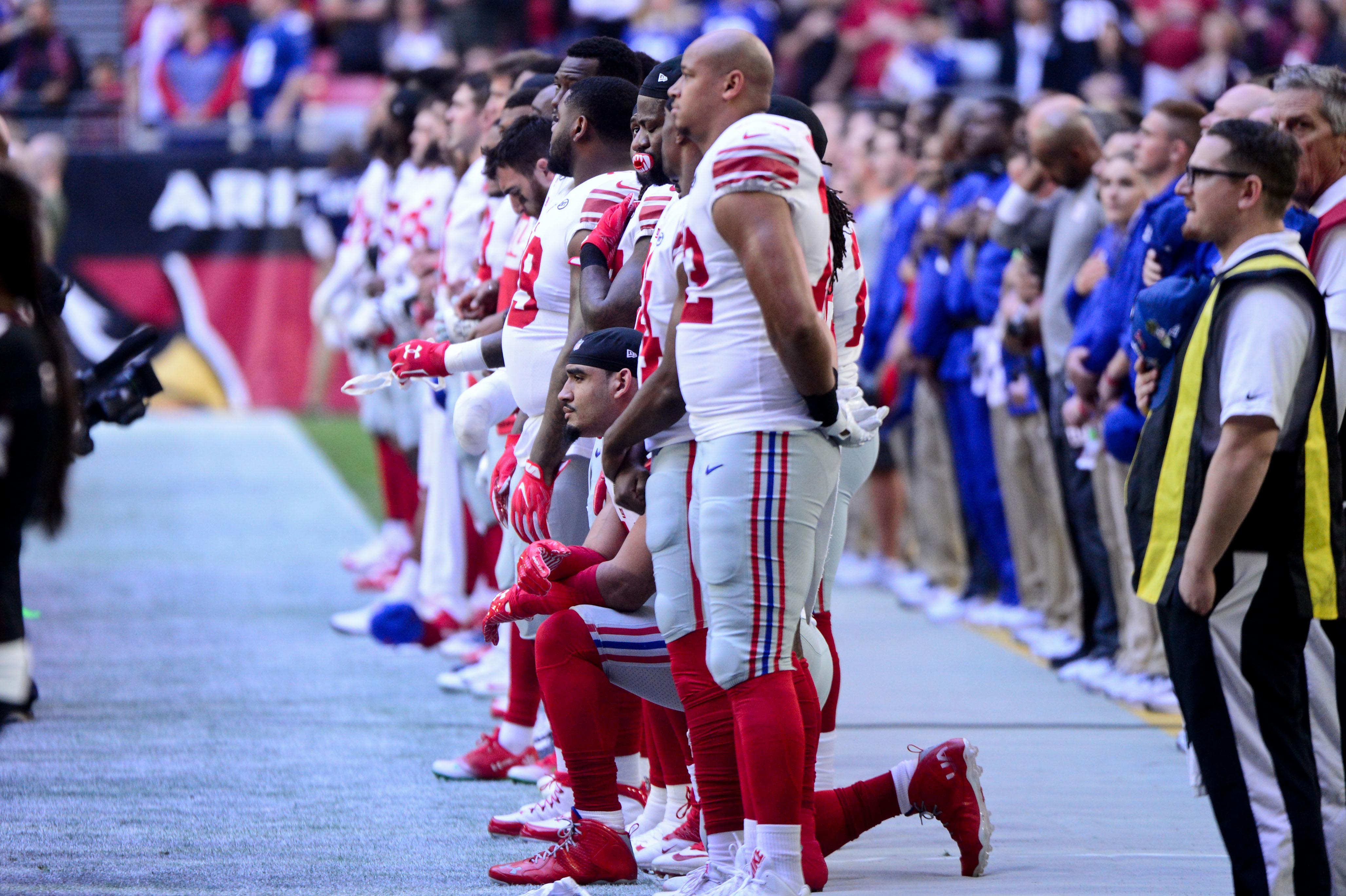 NFL: Players on Field Must Stand for the National Anthem