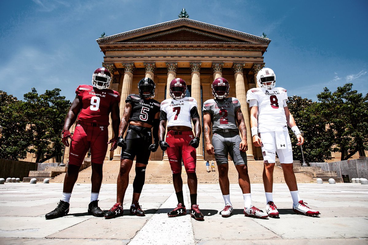 Temple Has Some Sweet New Football Uniforms - Crossing Broad