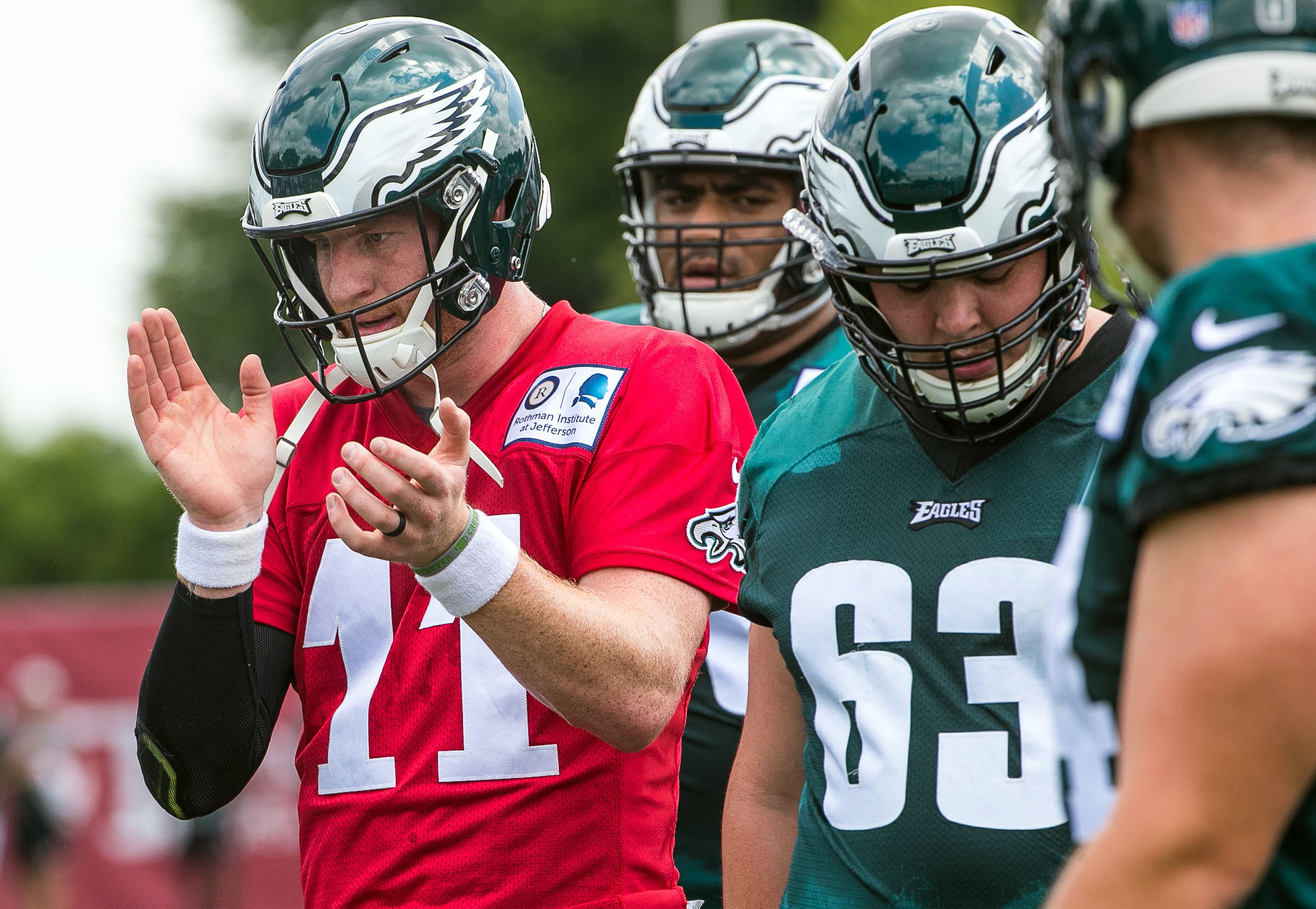 Eagles Training Camp: Live Contact