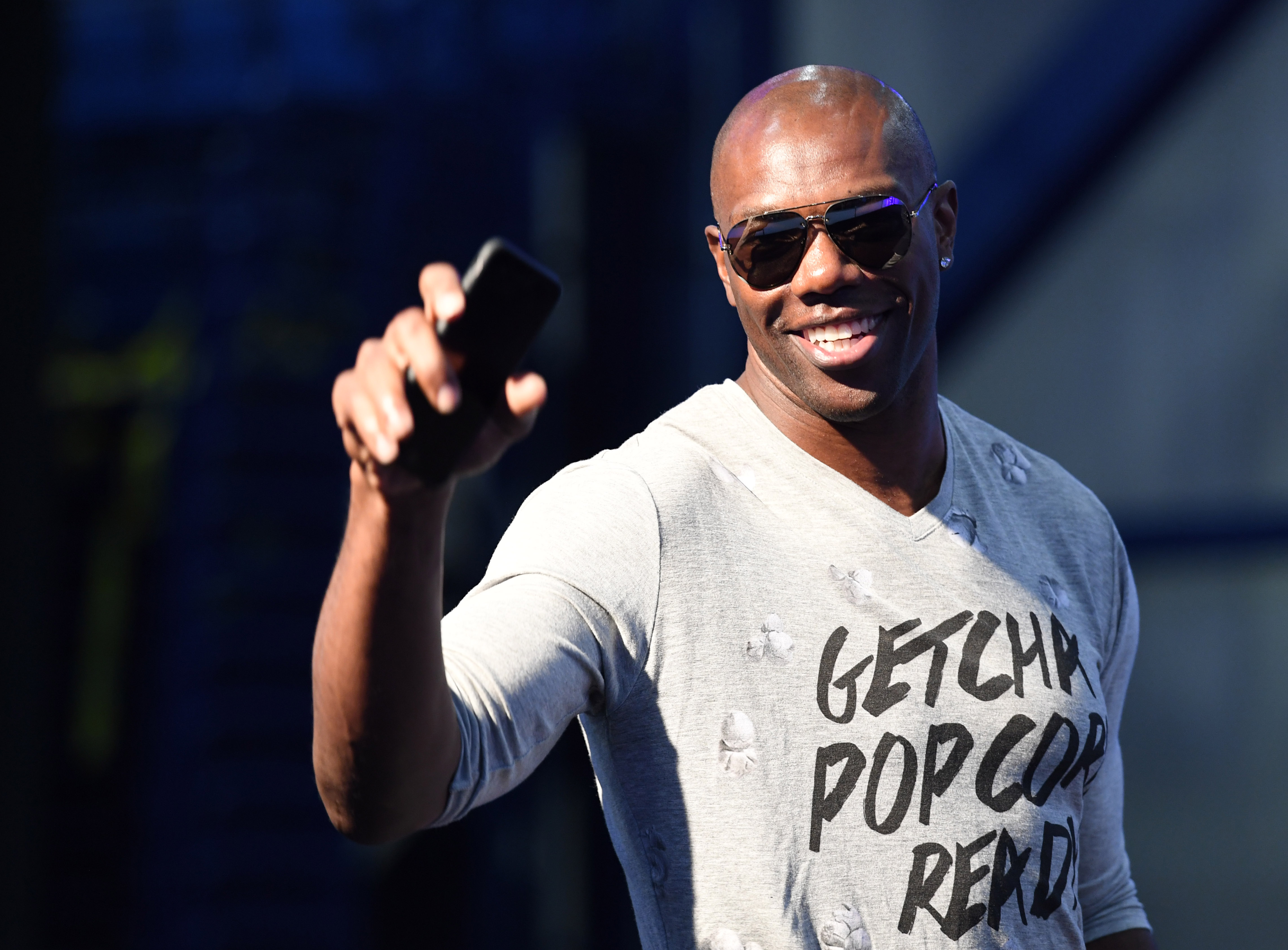 Terrell Owens is Holding His Own Hall of Fame Induction