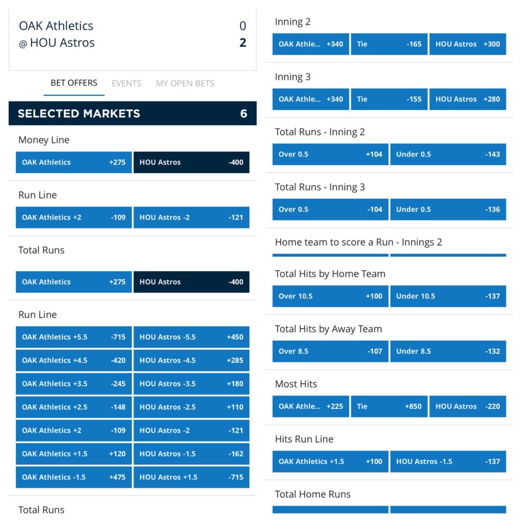 sugarhouse sportsbook bets