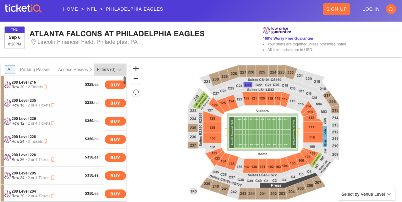 Tickets to the Eagles’ Home Opener are Still Available