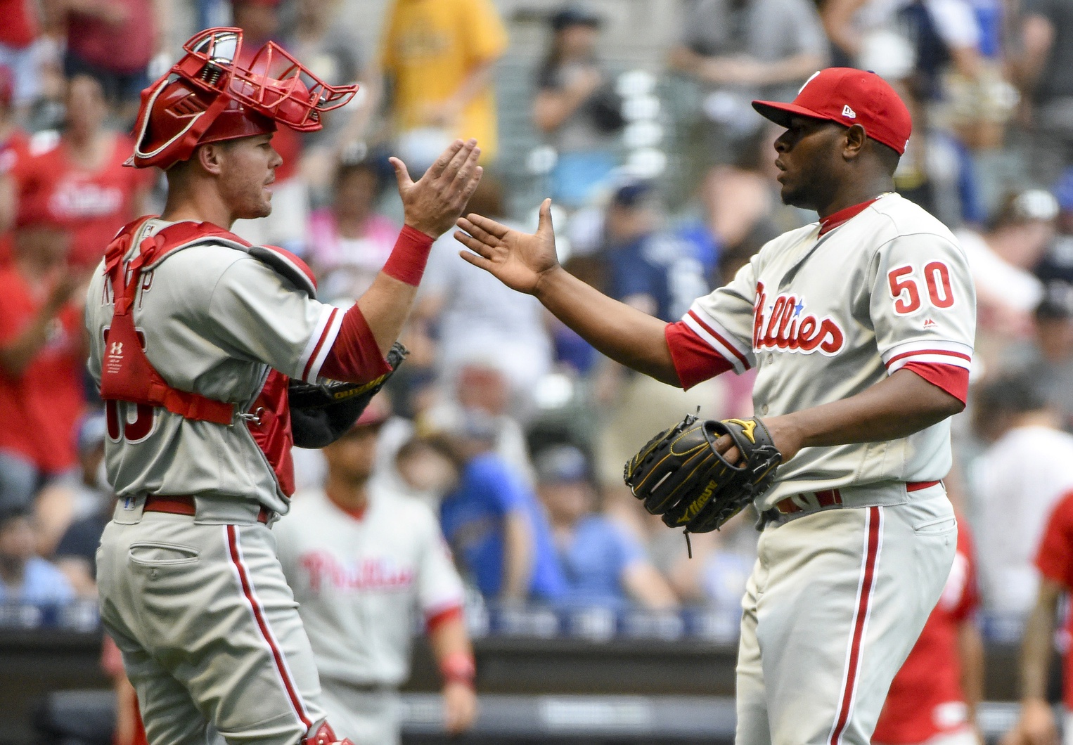 Phillies Recall Hector Neris, Send J.P. Crawford to Triple-A