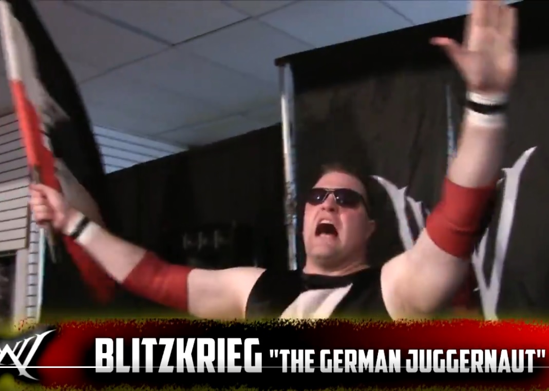 “Blitzkrieg the German Juggernaut” is Giving Up Pro Wrestling