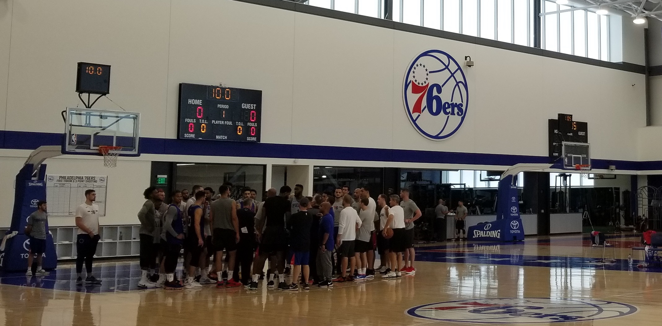 Sixers Training Camp, Day 3: Miss a Free Throw, Run Suicides