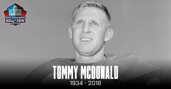 RIP Tommy McDonald