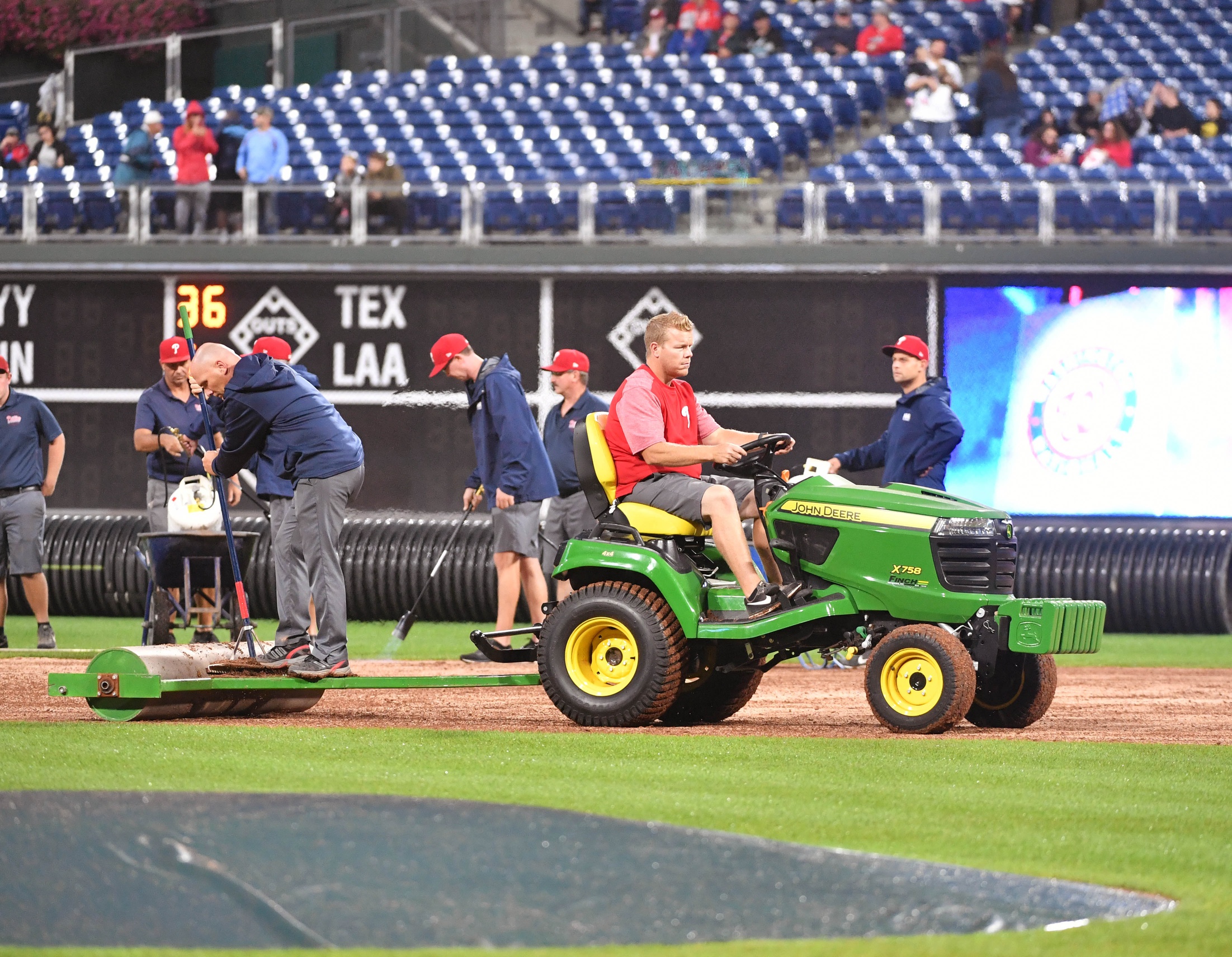 Phillies Get Rained Out Without a Drop Falling