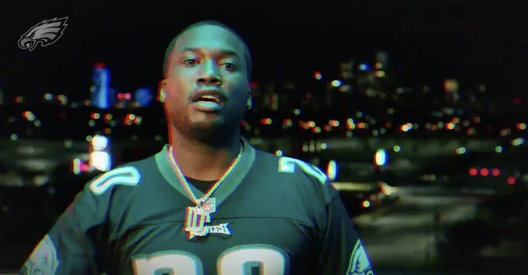 Meek Mill Featured in Eagles’ Latest Hype Video