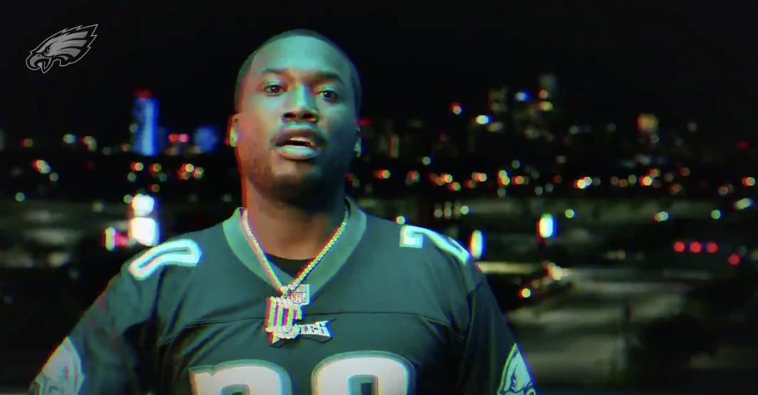 Meek Mill Featured in Eagles' Latest Hype Video - Crossing Broad