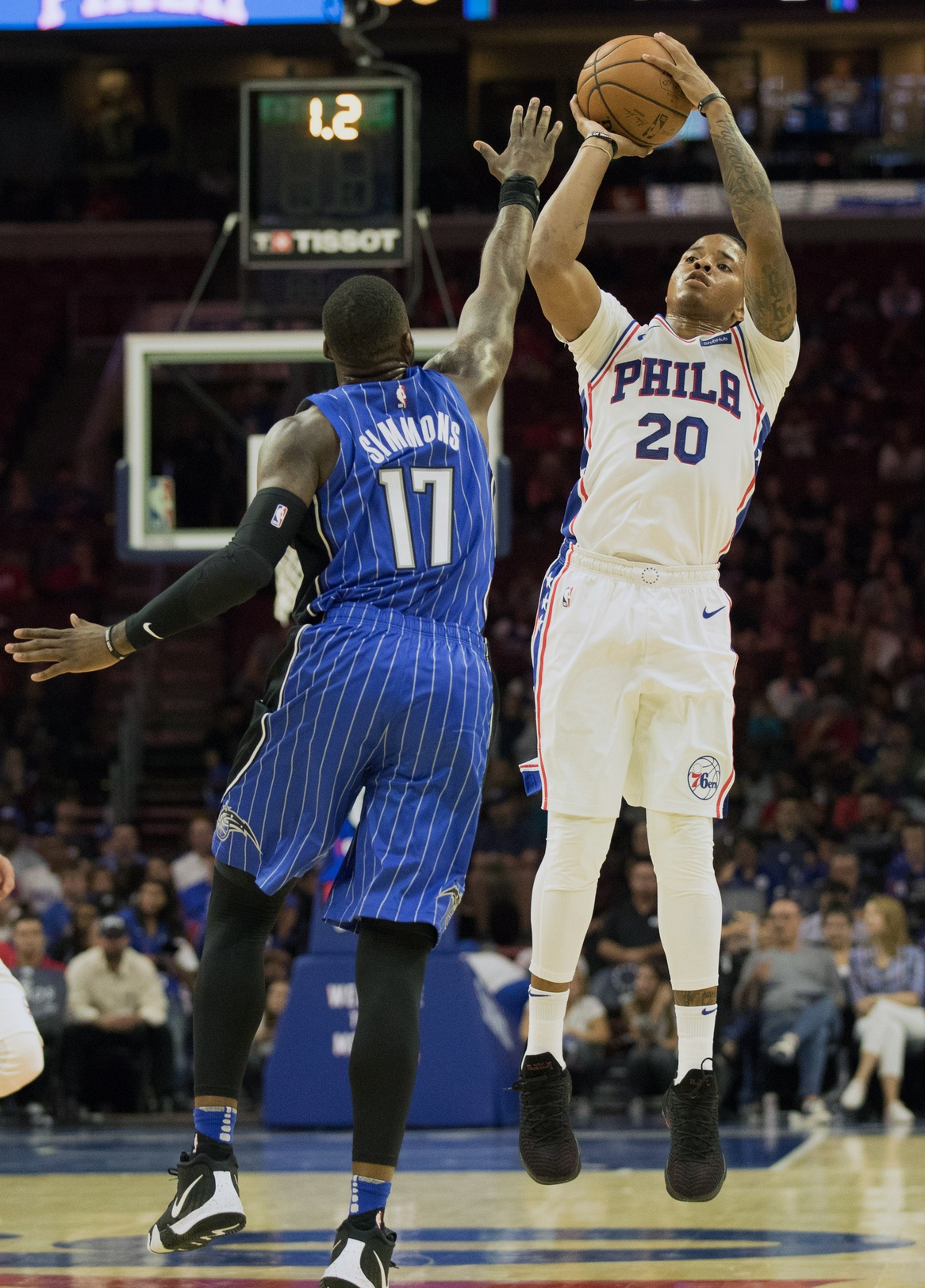 Markelle Fultz with the Sixers