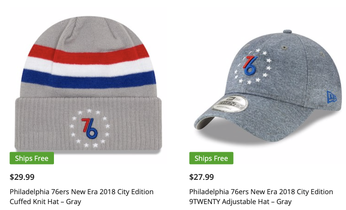 sixers hat city edition