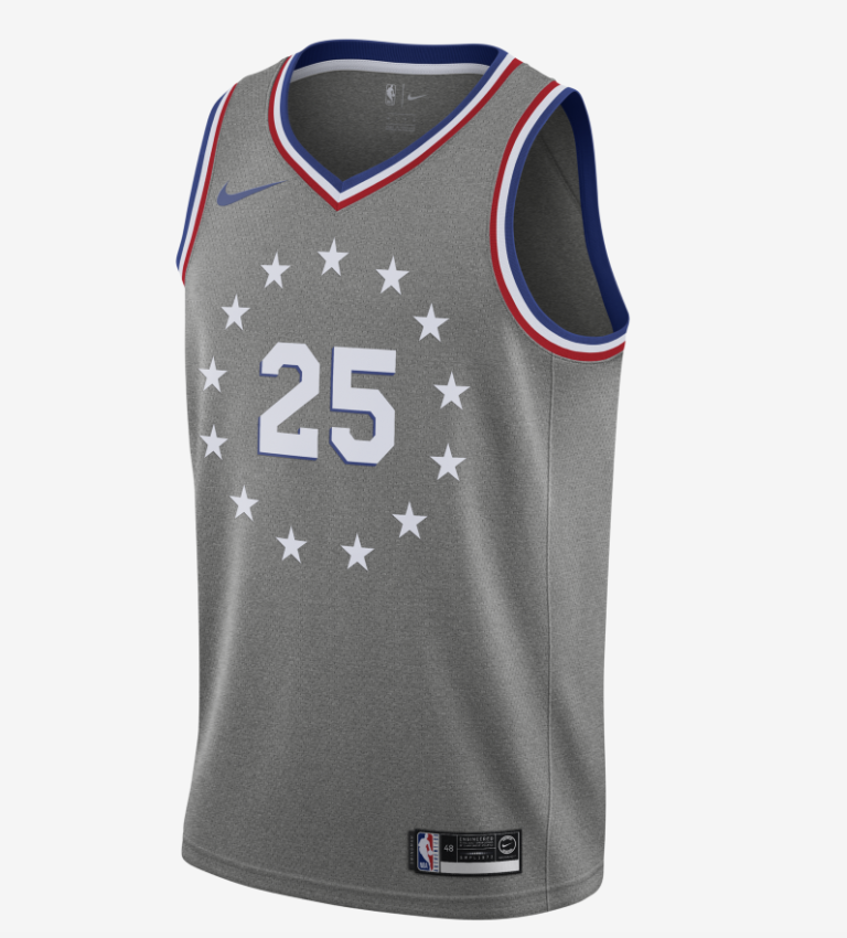 Sixers City Edition Uniforms and Hoodies Are Now On Sale Crossing Broad