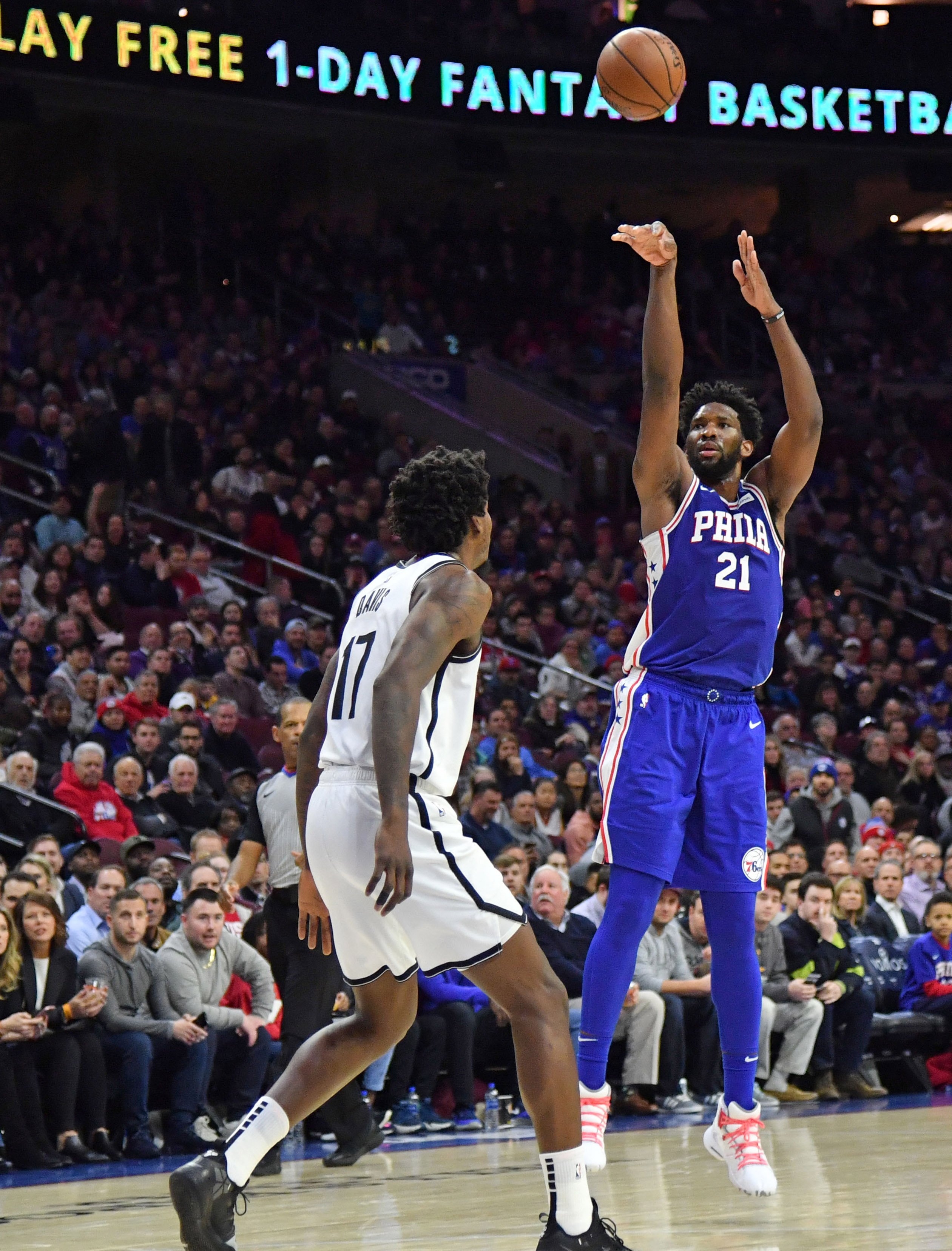 “I Only Do it Because of the Spacing that We Have” – On Joel Embiid and Three-Point Shooting