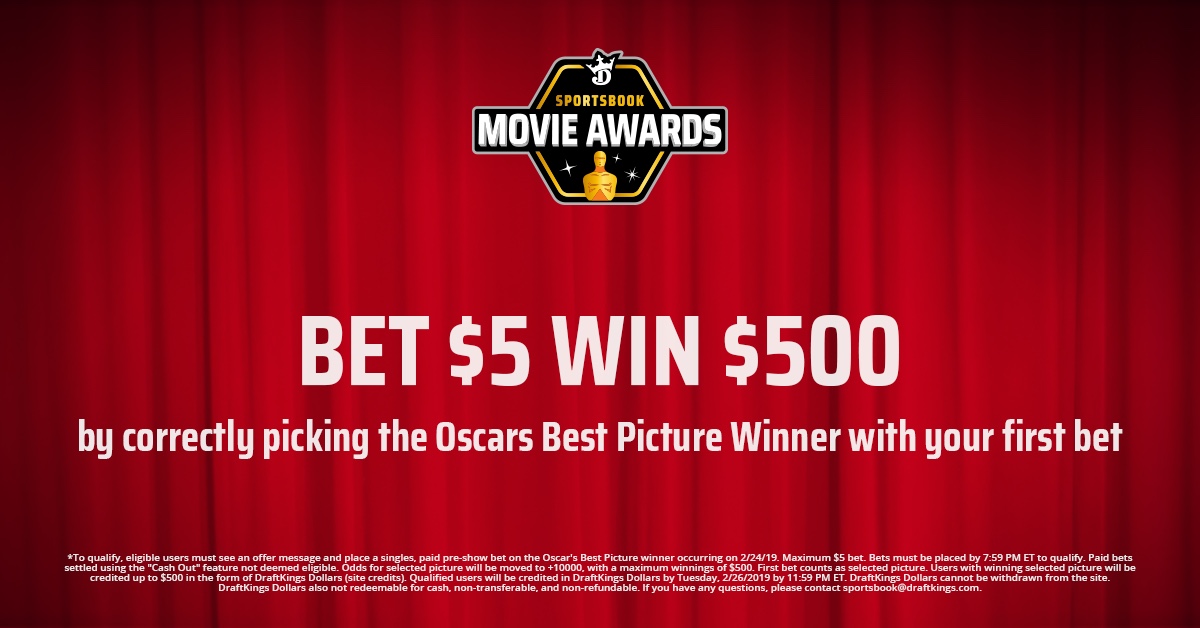DraftKings Is Offering 100-1 Odds on Oscars Best Picture Winner