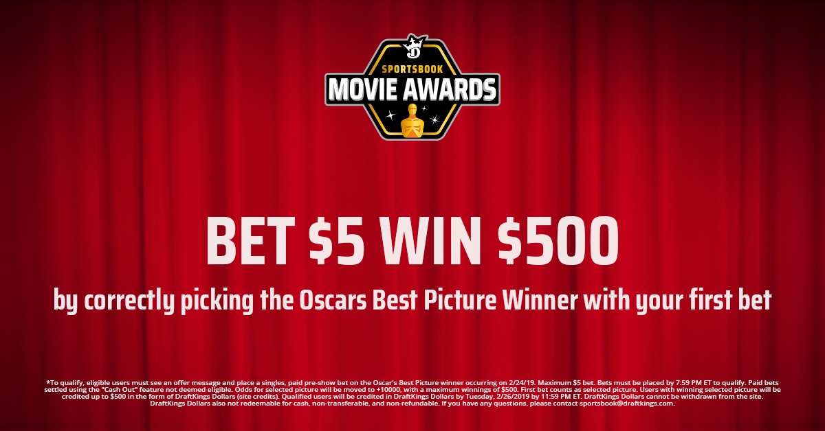 draftkings 100 1 oscars offer