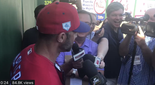 Fans Telling Gabe Kapler About The Signing Warms My Atrophied Baseball Love Muscle