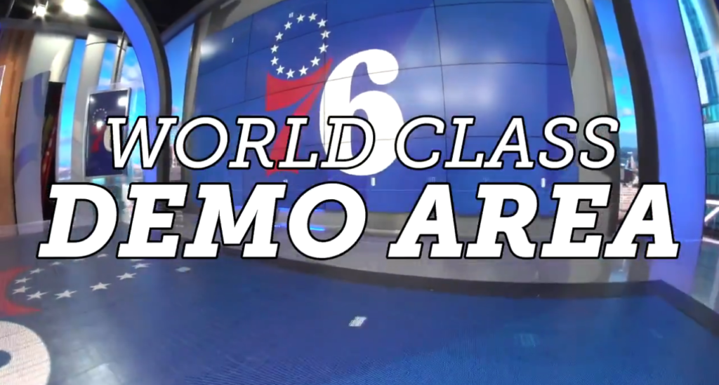 NBCSN Philadelphia World Class Demo Area