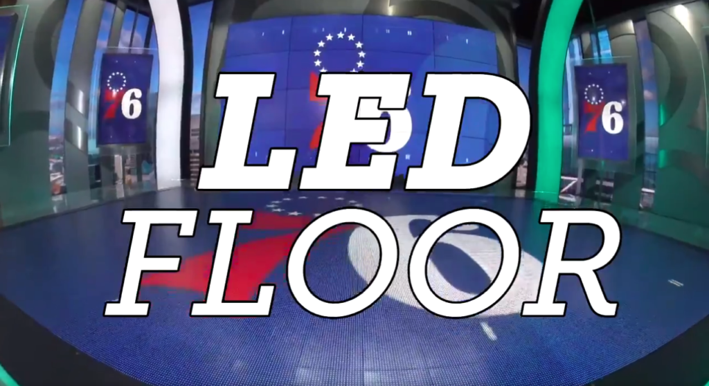 NBCSN Philadelphia LED Floor