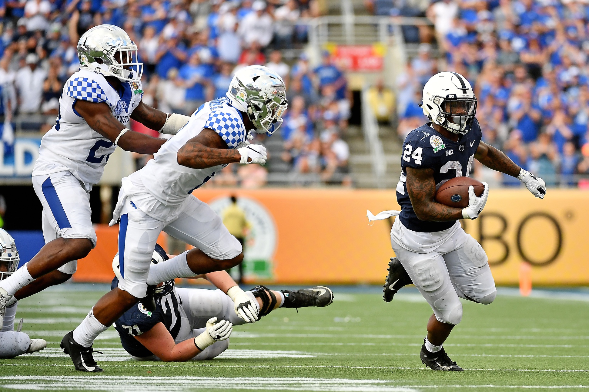 Miles Sanders Among Offensive Rookie of the Year Favorites at DraftKings Sportsbook