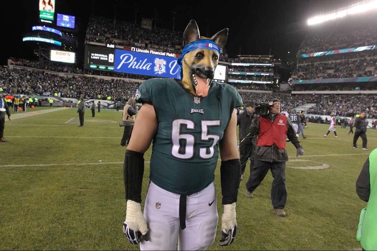Lane Johnson was Every Eagles Fan During Super Bowl 52