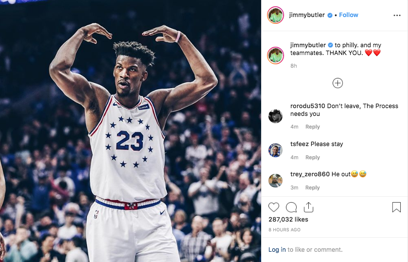 Jimmy Butler Thanked Philly. Is He On His Way Out?