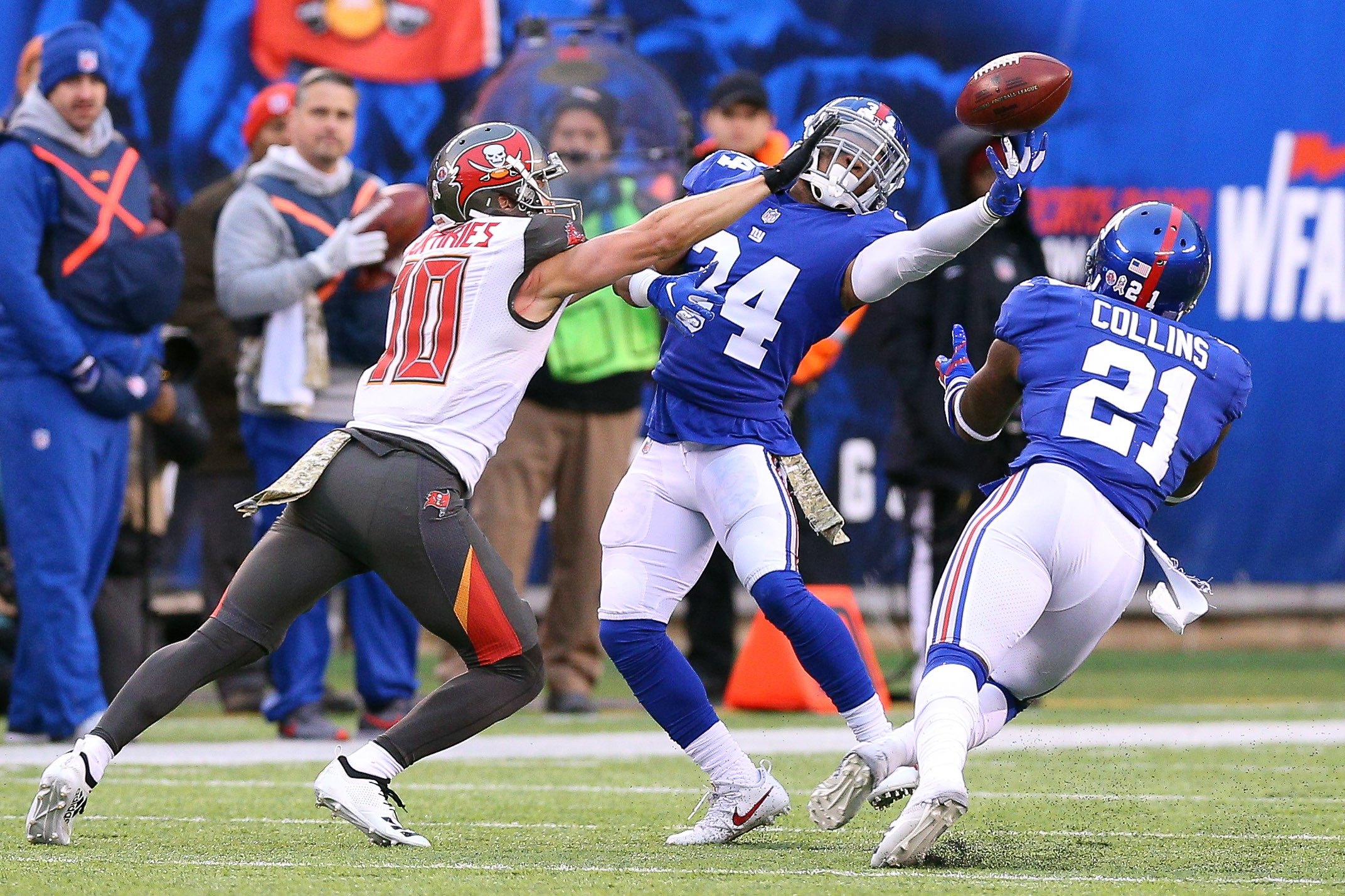 Landon Collins with Giants