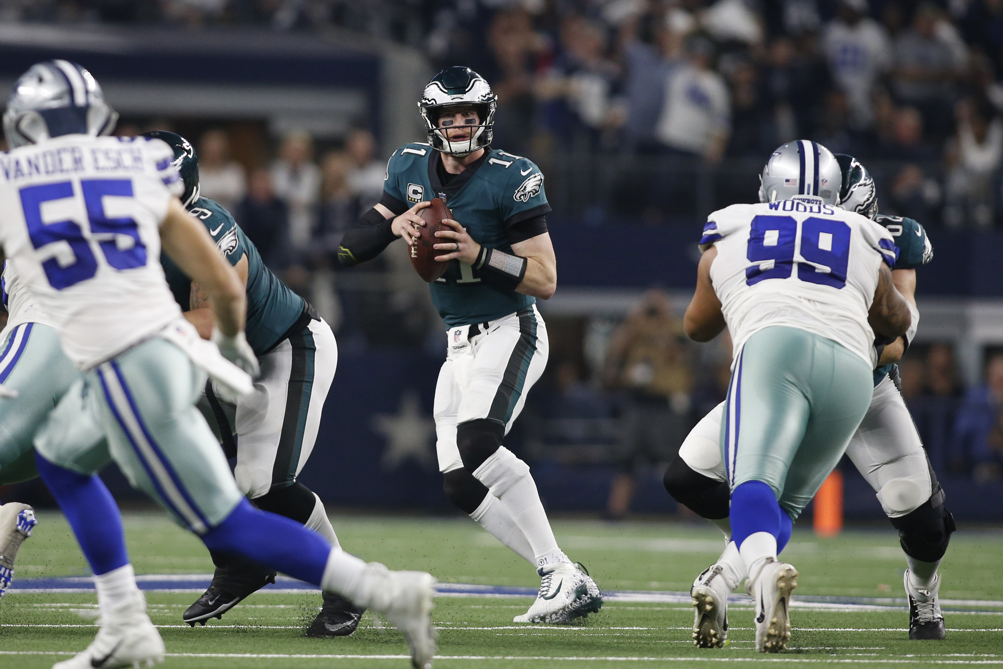 Carson Wentz in Dallas