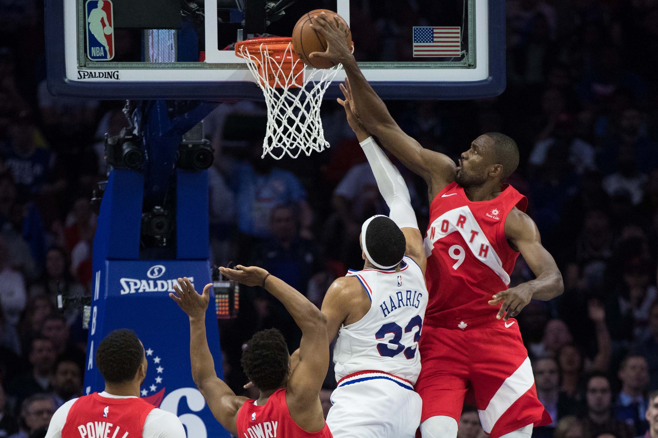 Serge Ibaka vs Tobias Harris in game 5